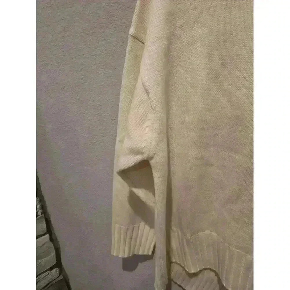 Ropé Picnic Women's Ivory Knit Turtleneck Pullover Sweater Size M - Picture 4 of 10